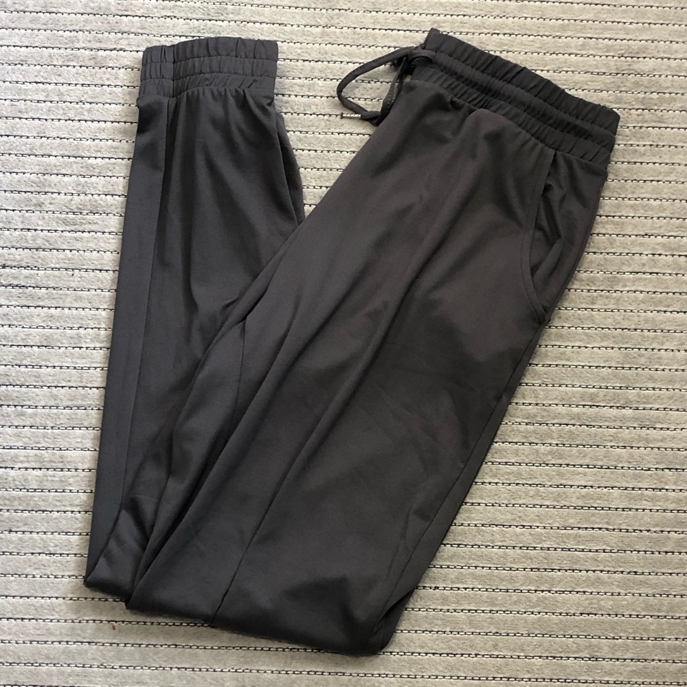 Ardene Black Women's Track Joggers with Elastic Waist